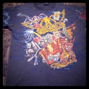 Retro Aerosmith Rock Tee